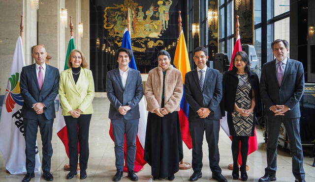 Reunión del Grupo de Alto Nivel de la Alianza del Pacífico conformado por viceministros de Comercio y RREE de Chile, Colombia, México y Perú. Foto: Mincetur