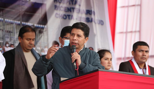 Pedro Castillo se pronunció sobre los presuntos actos de corrupción que le imputan a su Gobierno. Foto: Presidencia
