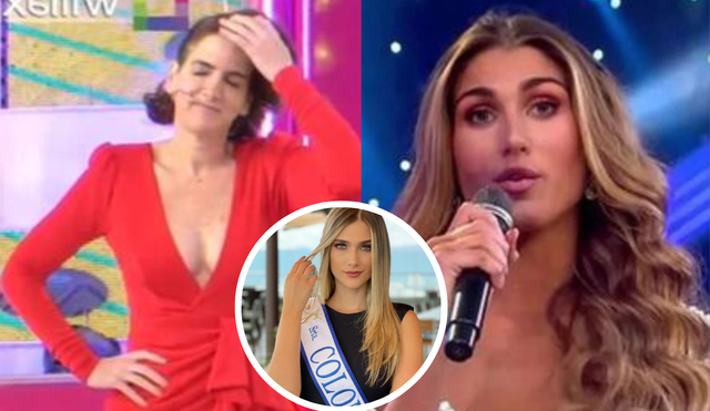 Gigi Mitre considera que su favorita es la Miss Colombia para el Miss Universo. Foto: composición LR/ captura de Willax/ captura de América TV