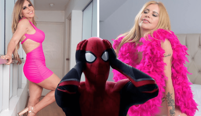 Geni Alves es pretendida por doble de Spider-Man. Foto: Instagram / Geni Alves