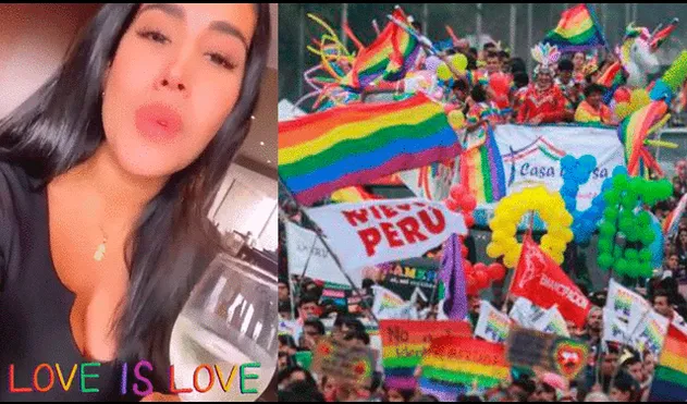 Melissa Paredes manda tierno saludo por el Día del Orgullo Gay. Foto: composición Instagram/Melissa Paredes/LGBT