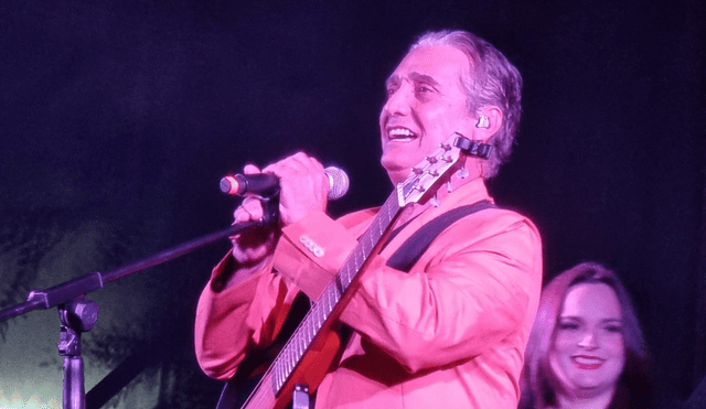 Guillermo Dávila volvió a un escenario peruano con la gira “Cerca de ti”. Foto: El Popular