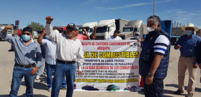 Tres sindicatos de transportistas de Arequipa acatarán el paro convocado a nivel nacional para este lunes 27 de junio.