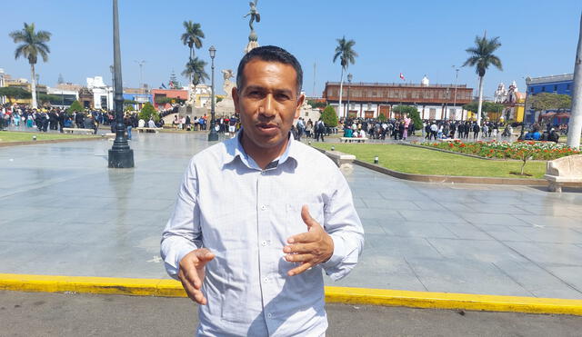 Alcalde informó que Alto Trujillo tiene 80.000 habitantes. Foto: Hugo Rodríguez