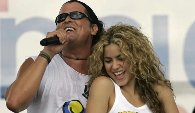 Carlos Vives y Shakira son amigos muy cercanos. Incluso realizaron diversas colaboraciones en canciones, tales como "La bicicleta". Foto: Marca