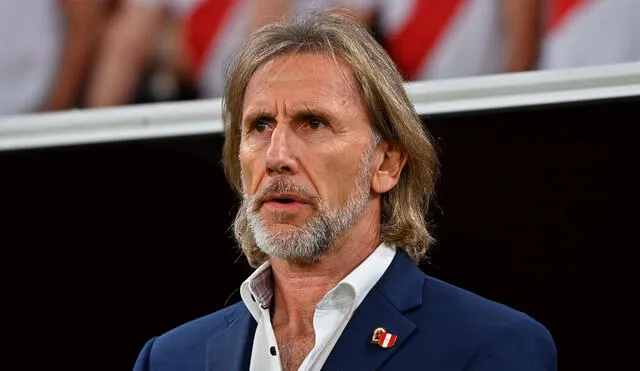 El entrenador argentino acabó contrato con Perú tras la eliminación de Qatar. Foto: EFE