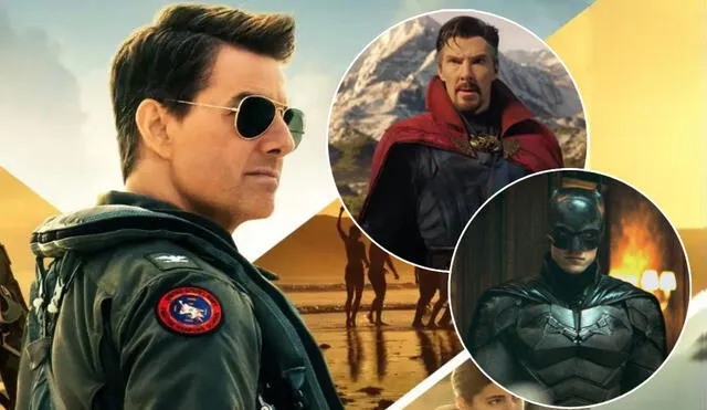 Tom Cruise se supera a si mismo con "Top Gun: Maverick". Foto: composición / Paramount