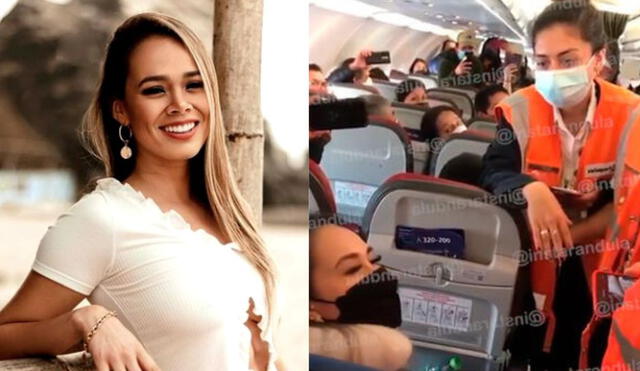 Jossmery Toledo sufrió un extraño incidente en un vuelo de regreso a Lima de la aerolínea Latam. Foto: Jossmery Toledo/Instarandula/Instagram