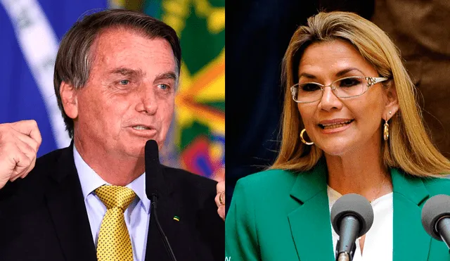 Jair Bolsonaro "trabaja" para ofrecer asilo a Jeanine Áñez. Foto: AFP