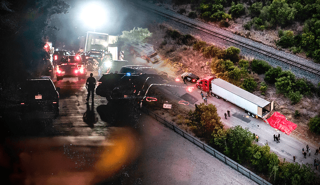 Es una tragedia que se vuelve a repetir en la frontera de Estados Unidos y México. Foto: composición/ AFP