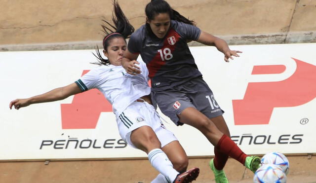 La selección peruana femenina cerró la fecha FIFA con dos derrotas ante México. Foto: selección peruana
