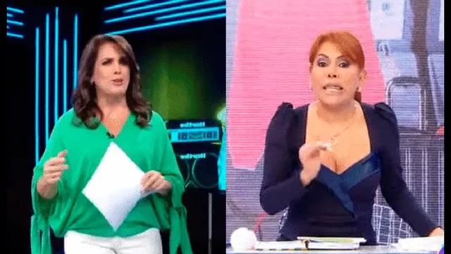 Pamela Vértiz no desea comenzar una rivalidad con Magaly Medina. Foto: composición ATV