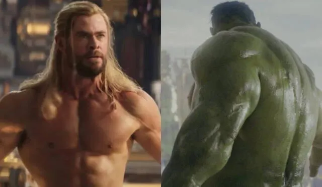 La escena del desnudo de Chris Hemsworth en "Thor: love and thunder" se verá sin censura en cines. Foto: composición/ Marvel Entertainment