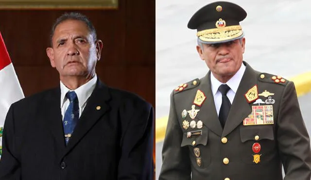 José Luis Gavidia, ministro de Defensa, destacó la labor del nuevo viceministro, Leonel Cabrera Pino. Foto: composición LR/Presidencia