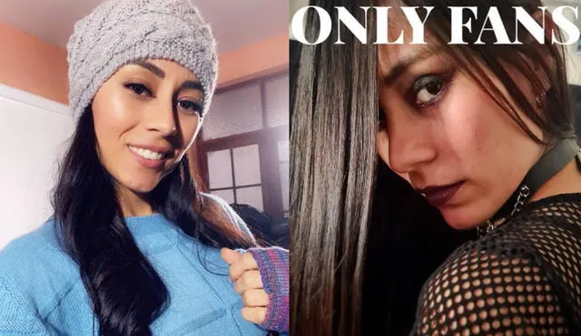 Kiara Gonzales, exintegrante del grupo Corazón Serrano, se unió a OnlyFans. Foto: composición/ Instagram