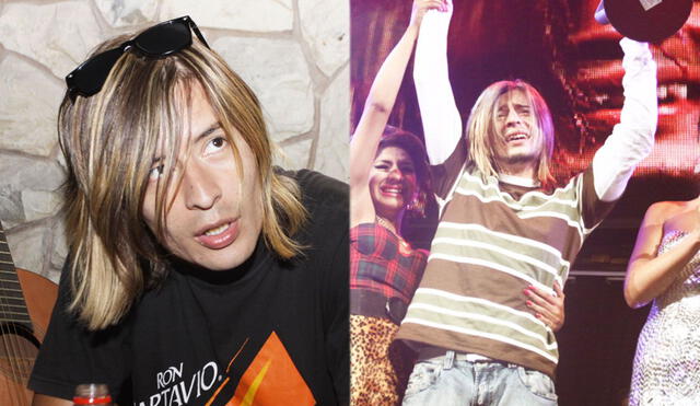 Ramiro Saavedra es conocido como el ‘Kurt Cobain' peruano. Foto: composición LR