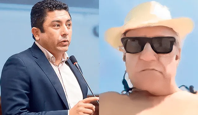 Guillermo Bermejo se refirió a las excusas dadas por Nano Guerra García por estar en la playa durante sesión de una comisión del Congreso. Foto: composición/La República