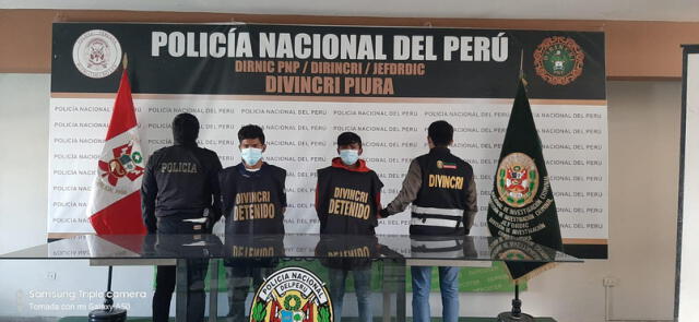 Los sujetos serían llevados en el penal de Piura. Foto: PNP