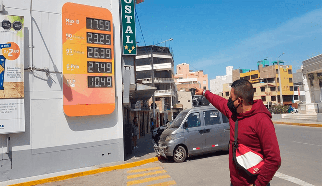 Luis García Sánchez se pronunció sobre incremento en precios de combustibles. Foto: Carlos Romero