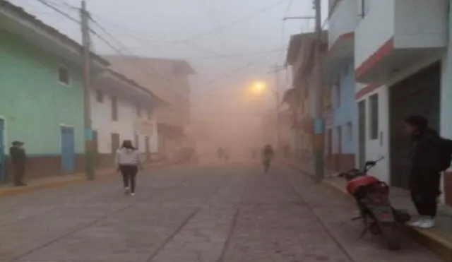 Pobladores corrieron despavoridos. Foto: Andina