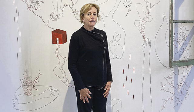 La artista Lucy Jochamowitz presentará 'Casa frágil' en el Centro Cultural Garcilaso. Foto: difusión