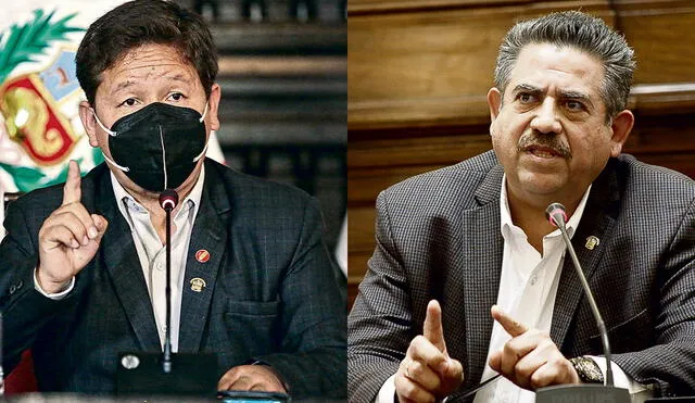 Guido Bellido considera que el caso Merino debe ser investigado por el Ministerio Público. Foto: composición Congreso/ Presidencia