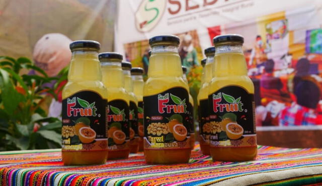 La creación de esta bebida de tarwi y maracuyá nació de la intención de potenciar los productos andinos. Foto: Sedir