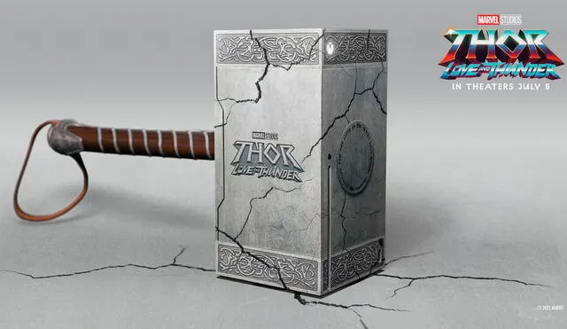 Conoce cómo puedes participar para ganarte esta increíble Xbox Series X edición Thor. Foto: Xbox