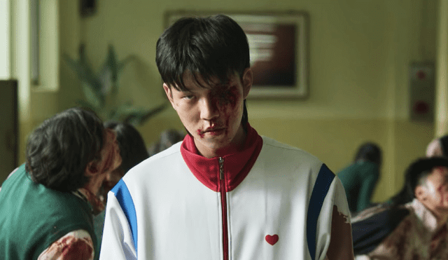 En "Estamos muertos", Yoo In Soo interpretaró a Gwi Nam, un abusador de la escuela que se convierte en medio-zombie. Foto: captura Netflix