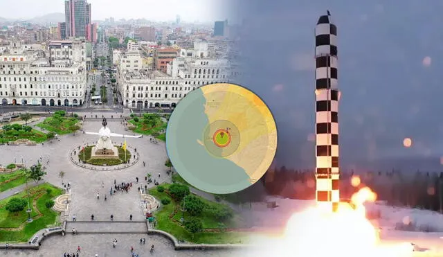 Conoce cuáles serían los daños si un misil nuclear arribara a Lima. Foto: composición LR/BBC/MML