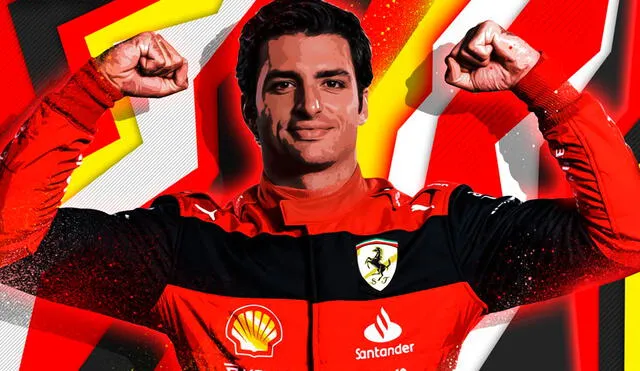 Carlos Sainz celebró su primer triunfo en un Gran Premio con Ferrari. Foto: Fórmula 1
