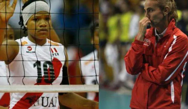 Rosa Valiente fue separada de la selección nacional por Natalia Málaga. Foto: difusión