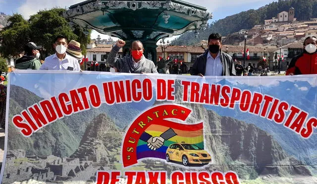 Los taxistas solo realizarán una marcha. Foto: URPI/Luis Álvarez