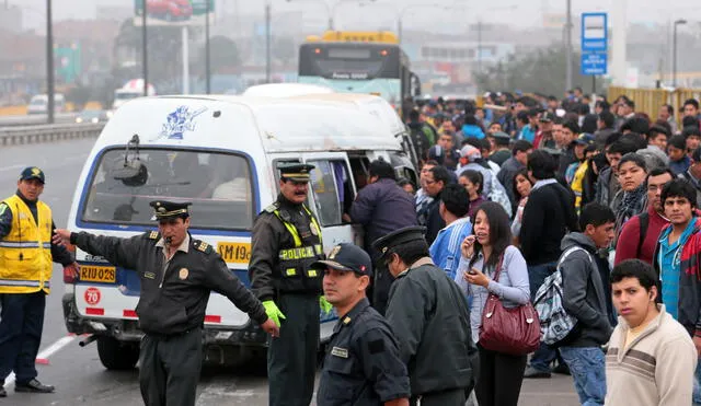 Gremios de transportistas suspenden paro anunciado para mañana tras acuerdos con el MTC. Foto: Andina
