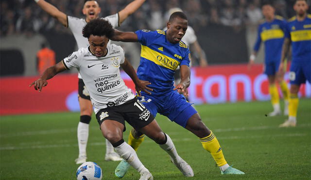 El juego de vuelta Boca Juniors vs. Corinthians se disputará en La Bombonera. Foto: AFP