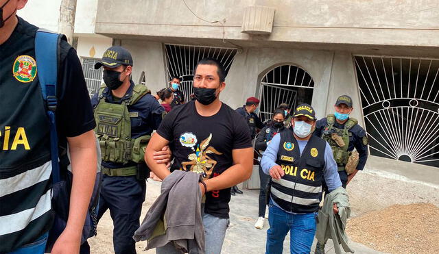 Agente policial fue detenido el último 3 de junio de 2022. Foto: Clinton Medina / La República