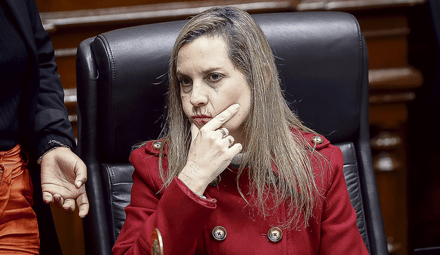Acción Popular. María Alva quiere cerrar su gestión con la aprobación en primera votación de la bicameralidad.