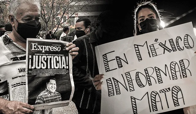 México es el país más mortífero para ser periodista, de acuerdo a Reporteros Sin Fronteras (RSF). Foto: composición de Jazmín Ceras/EFE
