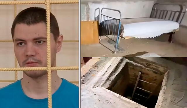 Un pedófilo fue condenado a 19 años de prisión por secuestrar a un niño de 7 años que bajaba del autobús escolar en Rusia. Foto y video: composición LR - DailyMail