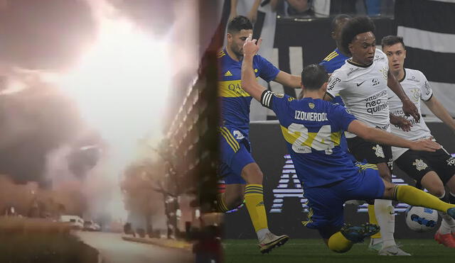 Boca vs. Corinthians: uno pasará a cuartos de final. Foto: composición GLR/AFP