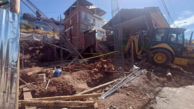 Obrero pereció en medio de construcción que no contaba con permisos. Foto: URPI/Alexander Flores