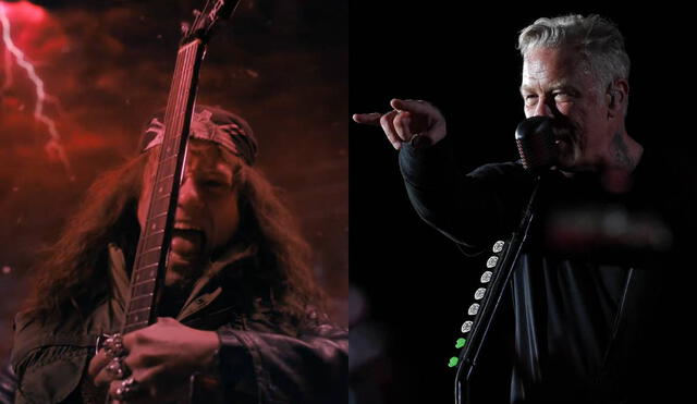 Metallica agradeció a los creadores de "Stranger things" por incluir "Master of Puppets" en una escena tan importante dentro de la serie de Netflix. Foto: composición/ Netflix/AFP