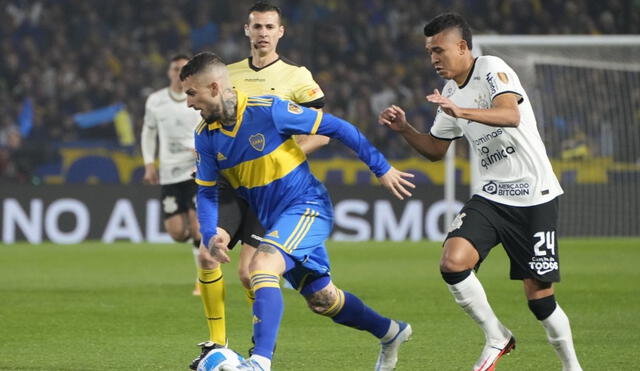 Los xeneizes se fueron al descanso empatados a cero ante Corinthians. Foto: Prensa Boca Juniors