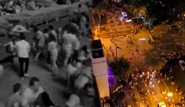 La estampida inició durante el desfile del 4 de julio en una localidad de Florida. Policía informó que no hubo indicios de tiroteo. Foto: composición LR/CBS News/Univisión Noticias