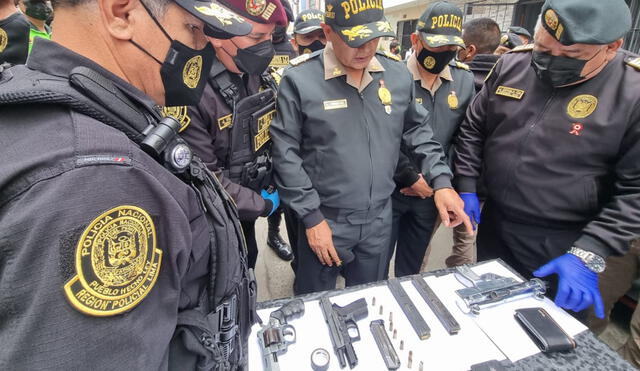 Cercado: rápida acción policial permite capturar a 3 delincuentes que minutos antes ingresaron a robar a agencia bancaria en la avenida Venezuela. Gianella Aguirre/URPI-GLR