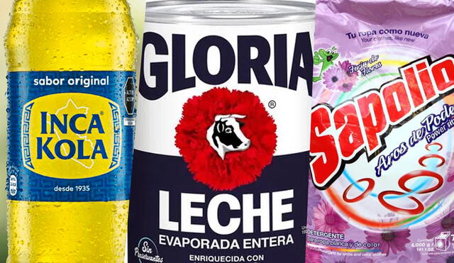 Las marcas nacionales continúan como las favoritas de los peruanos. Foto: composición LR/Coca Cola Company/Grupo Gloria/Alicorp