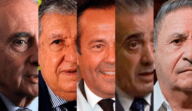 Los cinco presidentes de Argentina en poco menos de dos semanas. Foto: composición LR / EFE / Clarín / Infobae / La Nación / Casa de América