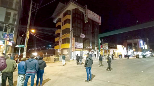 Evacuaron habitantes. Foto: La República