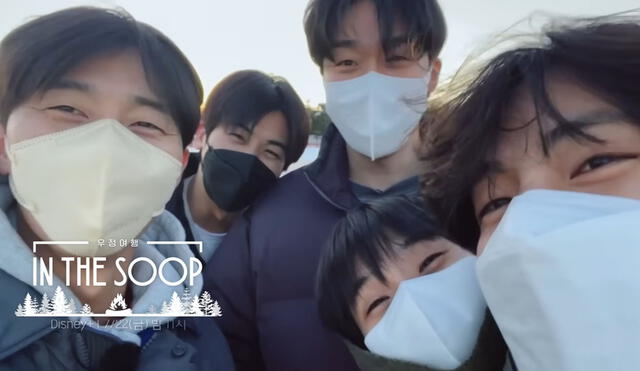 Reality muestra el viaje de Taehyung y sus mejores amigos. Foto: captura JTBC