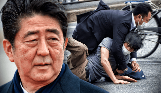 El antiguo jefe del Ejecutivo japonés gobernó entre 2012 y septiembre de 2020. Foto: composición de Gerson Cardoso /La República/AFP